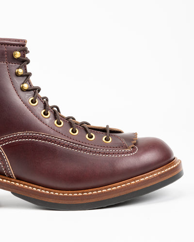 John Lofgren Donkey Puncher Boots - Burgundy CXL - Standard & Strange