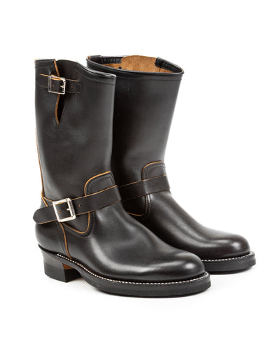 Attractions Engineer Boots - Black Heavyweight Kipskin - Standard & Strange