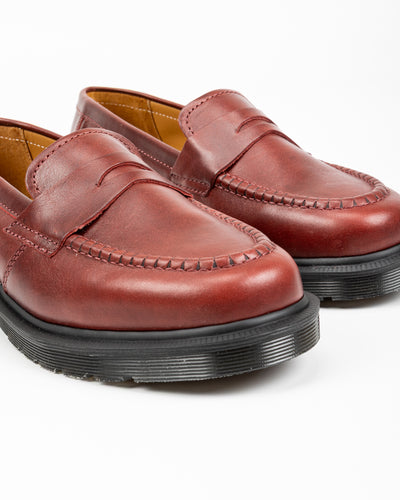 Dr. Martens Delapre Penny Loafer - Burgundy - Standard & Strange