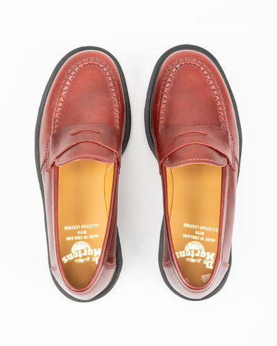 Dr. Martens Delapre Penny Loafer - Burgundy - Standard & Strange