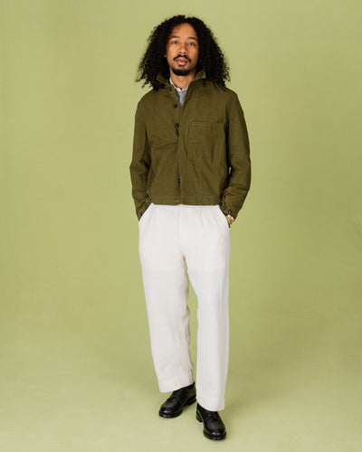 1st PAT-RN Camden Jacket - Olive Slub - Standard & Strange
