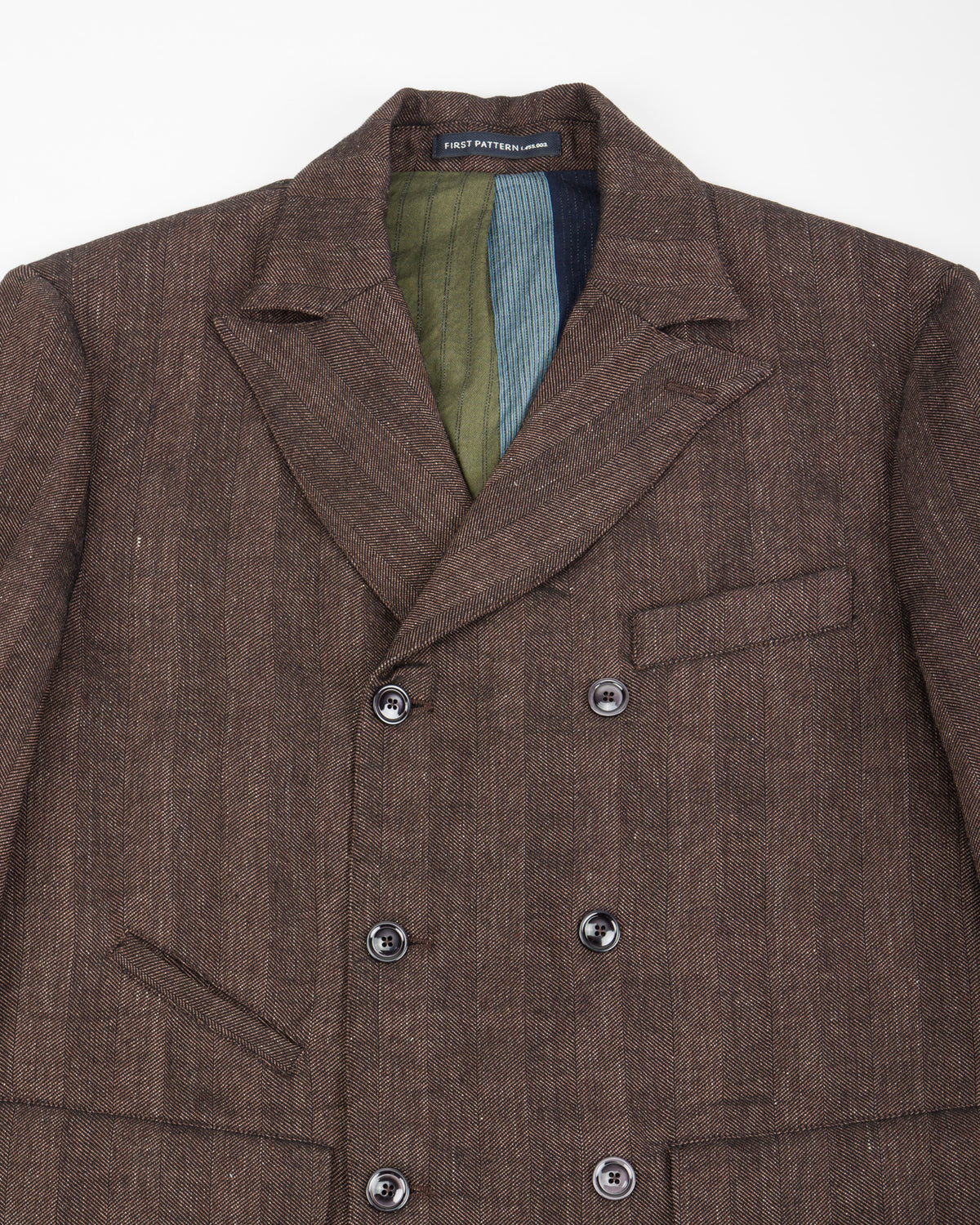1st PAT-RN Manufact Jacket - Burnt Fusion Herringbone - Standard & Strange