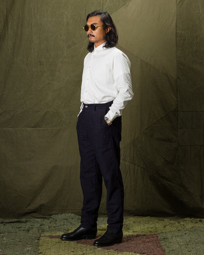 1st PAT-RN Tipo 4 Tailored Shirt - Natural White Sateen - Standard & Strange
