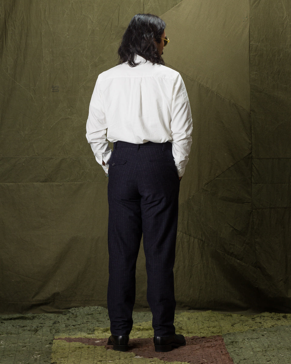 1st PAT-RN Tipo 4 Tailored Shirt - Natural White Sateen - Standard & Strange