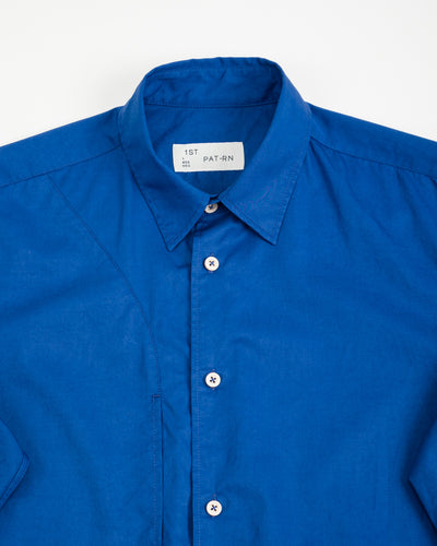1st PAT-RN Tipo 4 Tailored Shirt - Royal Blue Sateen - Standard & Strange