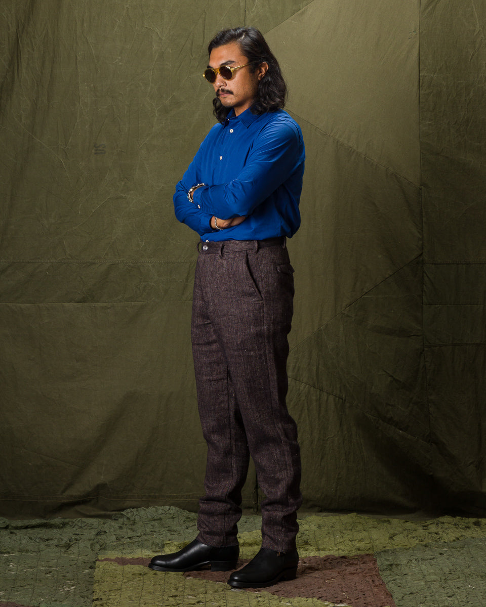 1st PAT-RN Tipo 4 Tailored Shirt - Royal Blue Sateen - Standard & Strange