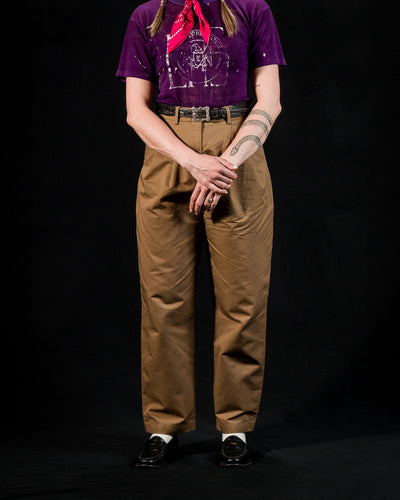 1st PAT-RN Allison Trousers - Biscuit Kersey Twill - Standard & Strange