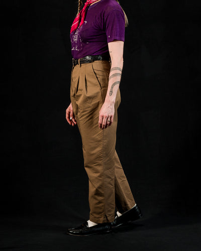 1st PAT-RN Allison Trousers - Biscuit Kersey Twill - Standard & Strange
