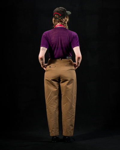 1st PAT-RN Allison Trousers - Biscuit Kersey Twill - Standard & Strange