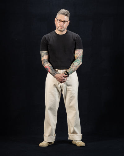 Indigofera Duke Wide Fit - Ecru Smithson Canvas - Standard & Strange