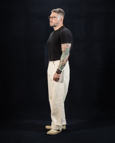 Indigofera Duke Wide Fit - Ecru Smithson Canvas - Standard & Strange