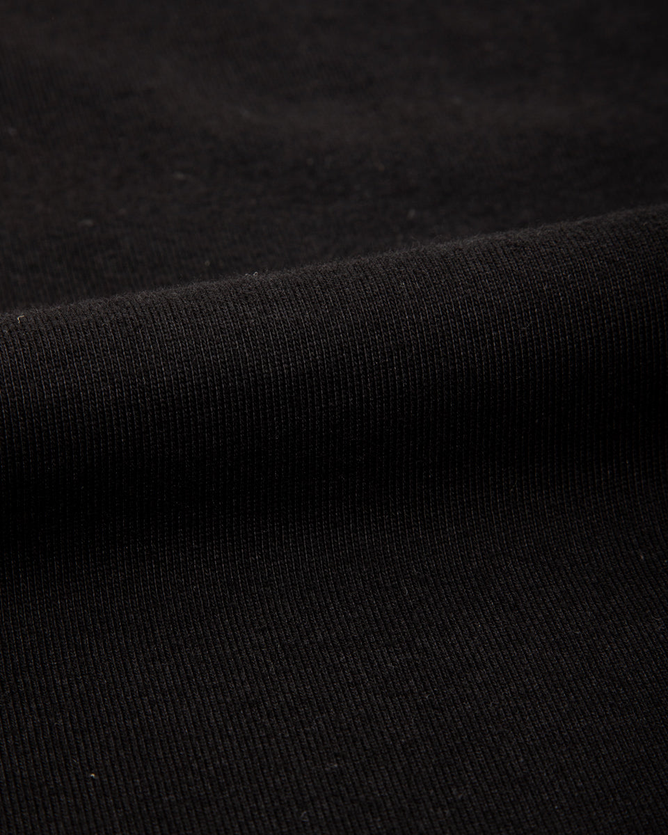Merz b. Schwanen 2M15C Cropped Vintage Machine Jersey T-Shirt - Deep Black - Standard & Strange