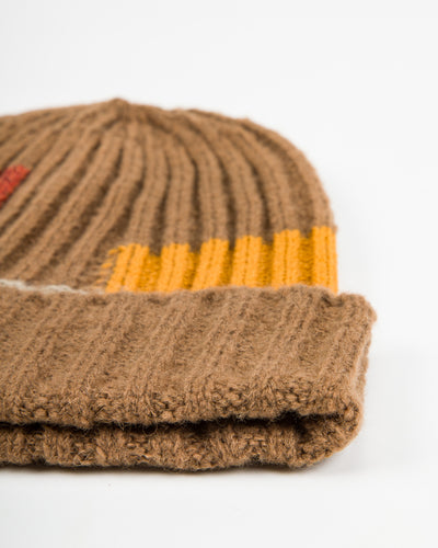 Kapital 5G Wool TUGIHAGI Knit Cap - Brown - Standard & Strange