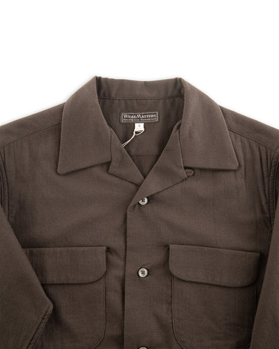 Attractions Double Cloth Flap Pocket Shirt - Black - Standard & Strange