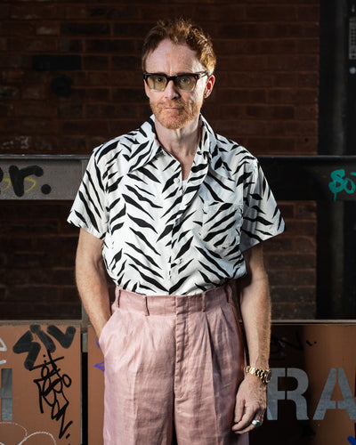 Attractions Zebra Shirt - White - Standard & Strange