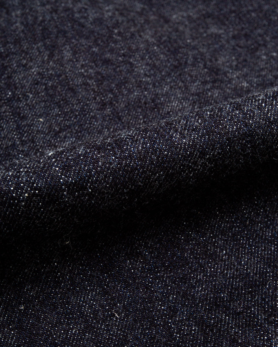 Black Sign 14oz Indigo Denim Pleats Jacket - Standard & Strange