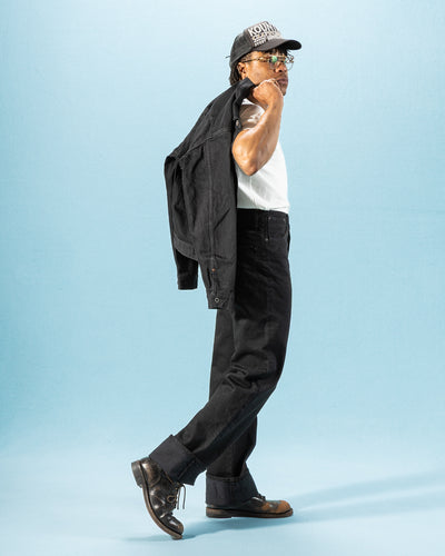 Black Sign 15oz Vocalion Waist Overalls - Deep Black - Standard & Strange