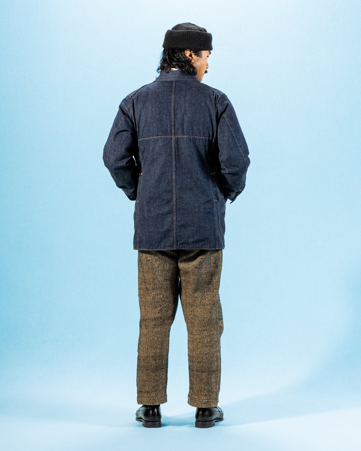 Black Sign 1910s 9oz Death Valley Jacket - Dark Indigo - Standard & Strange
