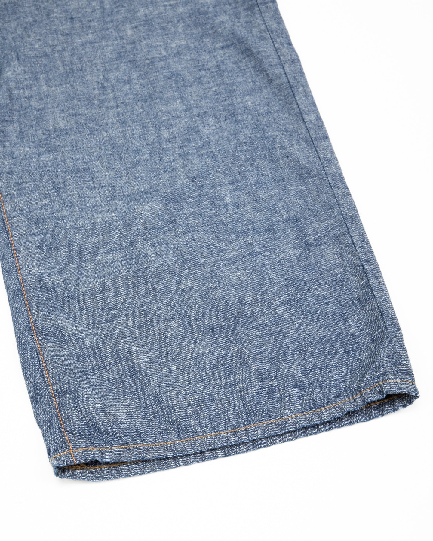 Black Sign 1920s 5.5 oz Death Valley Waist-Overalls - Indigo Chambray - Standard & Strange