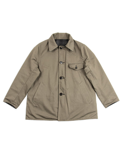 Black Sign 1940s 2-Way Field Jacket - Rat Gray Ombre Check - Standard & Strange