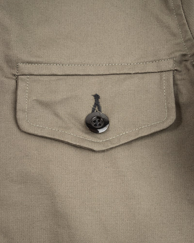 Black Sign 1940s 2-Way Field Jacket - Rat Gray Ombre Check - Standard & Strange