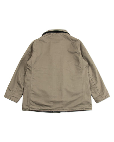 Black Sign 1940s 2-Way Field Jacket - Rat Gray Ombre Check - Standard & Strange