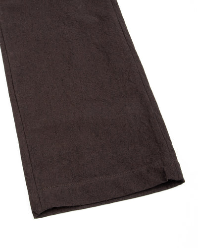 Black Sign Ancient Cloth Avignon Trousers - Dead Leaf Brown - Standard & Strange