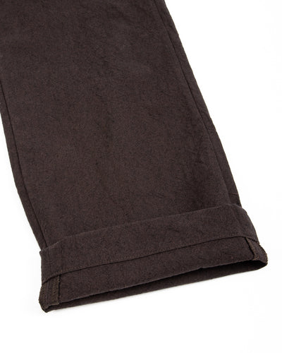 Black Sign Ancient Cloth Avignon Trousers - Dead Leaf Brown - Standard & Strange