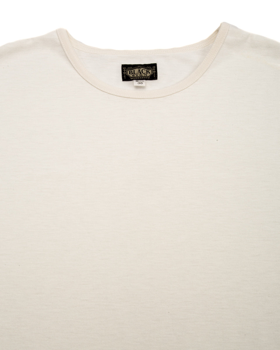 Black Sign BS Crew Neck Cooling Underwear - Off White - Standard & Strange