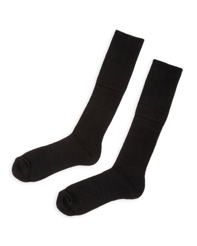 Black Sign BS Fit Boot Socks - Midnight Black - Standard & Strange