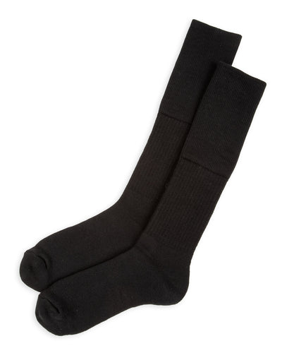 Black Sign BS Fit Boot Socks - Midnight Black - Standard & Strange