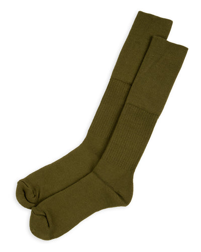 Black Sign BS Fit Boot Socks - Olive Drab - Standard & Strange