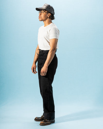 Black Sign BS Short Sleeve Amish Underwear - Salt White - Standard & Strange