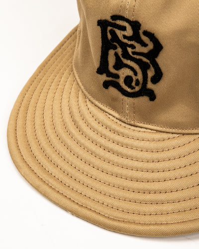Black Sign BS Trucker Cap - Beige Chino - Standard & Strange