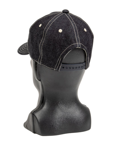 Black Sign BS Trucker Cap - Indigo Denim - Standard & Strange