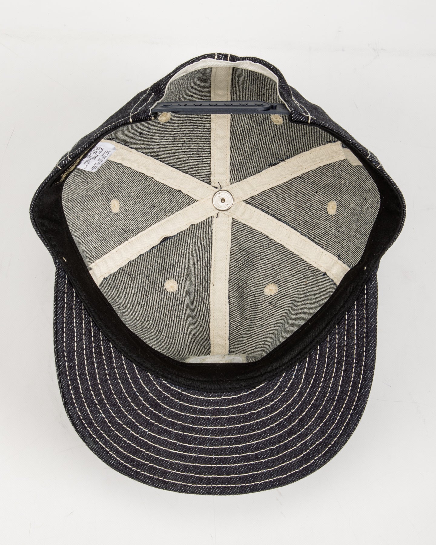 Black Sign BS Trucker Cap - Indigo Denim - Standard & Strange
