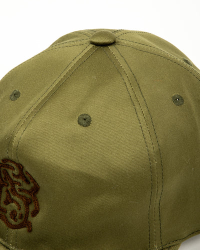 Black Sign BS Trucker Cap - Olive Chino - Standard & Strange