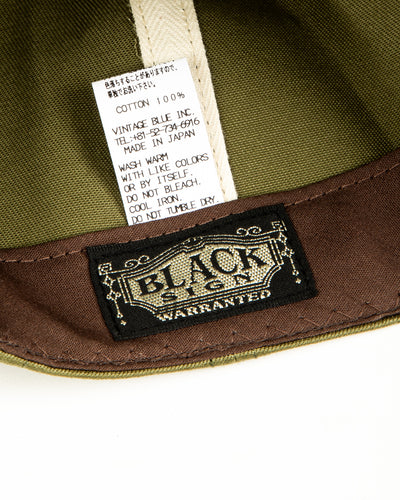 Black Sign BS Trucker Cap - Olive Chino - Standard & Strange