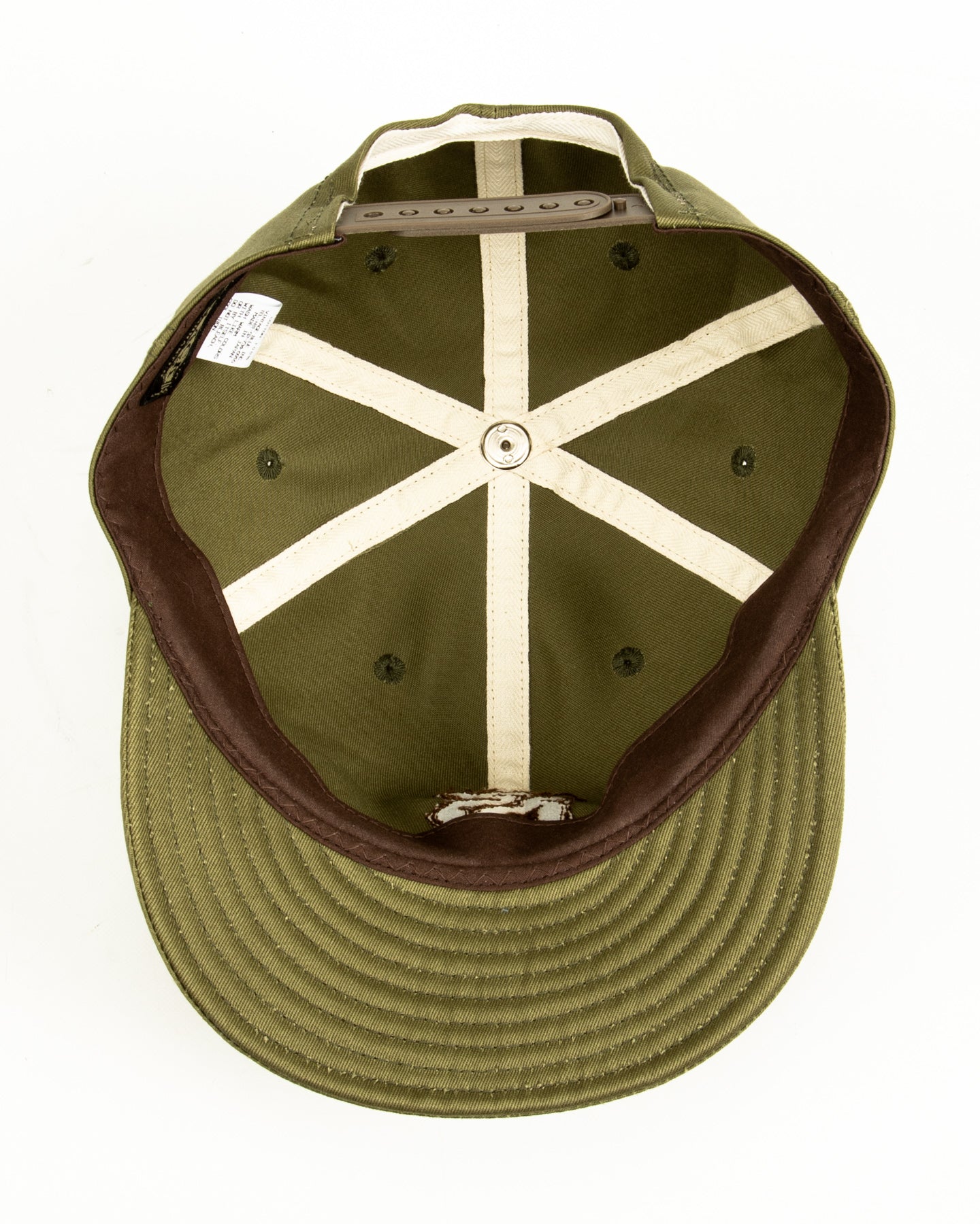 Black Sign BS Trucker Cap - Olive Chino - Standard & Strange