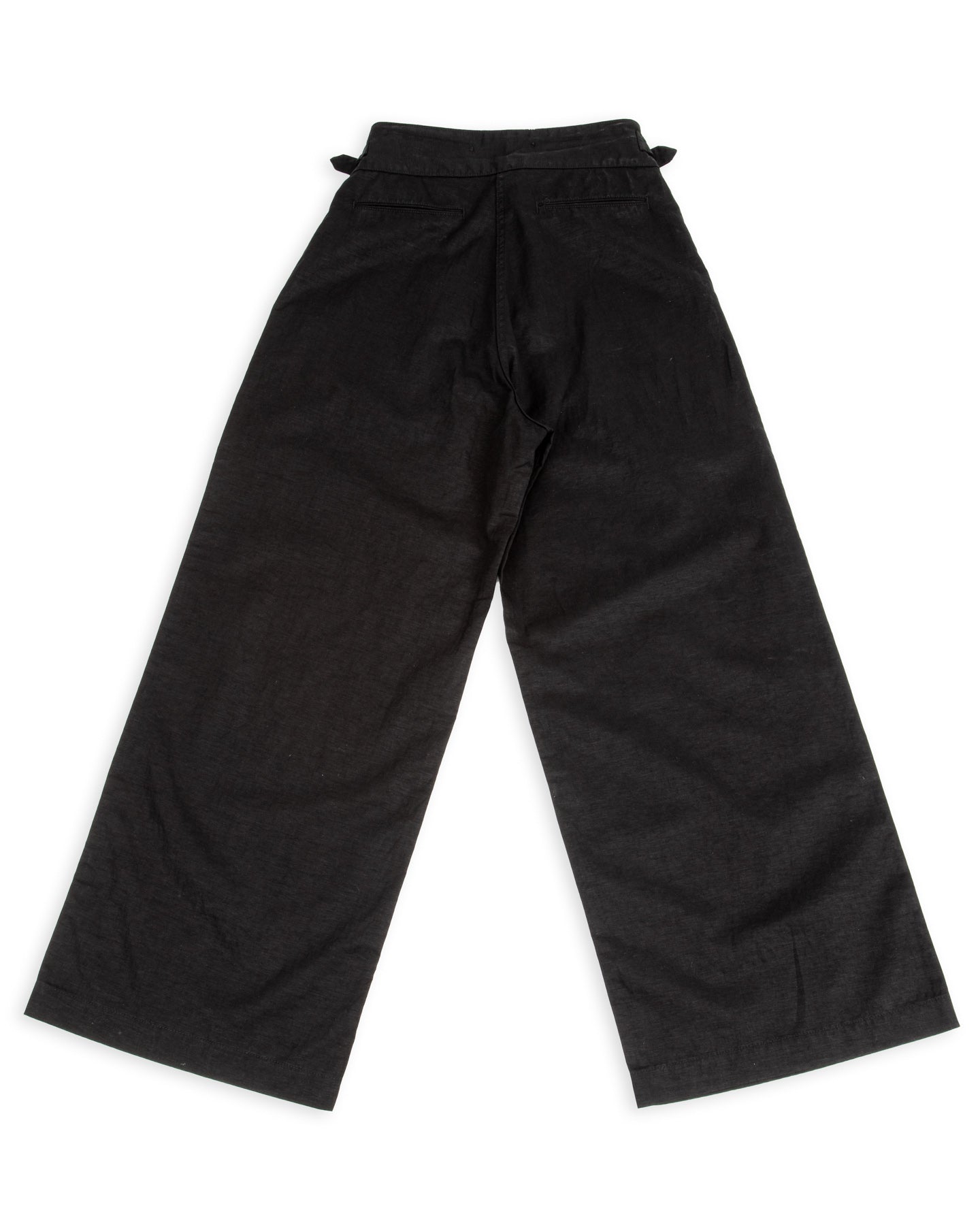 Black Sign CL Twill Wide Gurkha Pants - Stealth Black - Standard & Strange