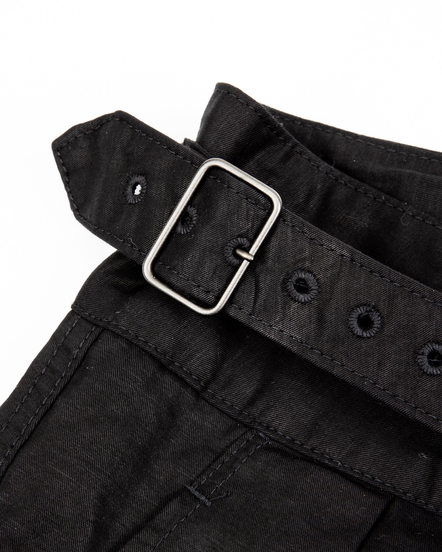Black Sign CL Twill Wide Gurkha Pants - Stealth Black - Standard & Strange