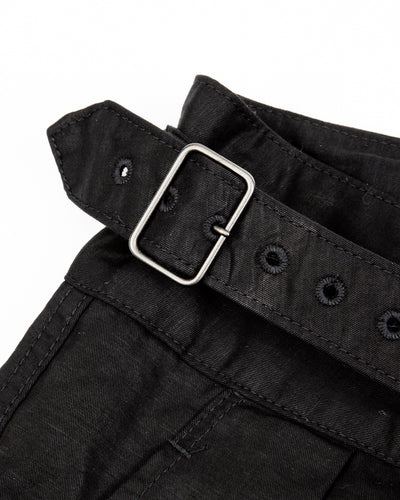 Black Sign CL Twill Wide Gurkha Pants - Stealth Black - Standard & Strange