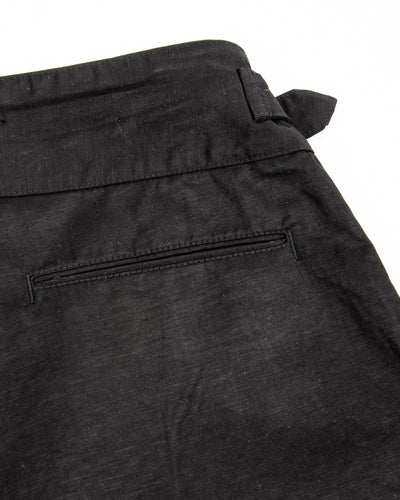 Black Sign CL Twill Wide Gurkha Pants - Stealth Black - Standard & Strange