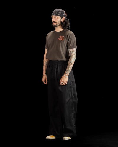 Black Sign CL Twill Wide Gurkha Pants - Stealth Black - Standard & Strange