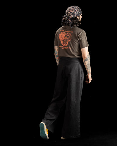 Black Sign CL Twill Wide Gurkha Pants - Stealth Black - Standard & Strange