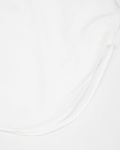 Black Sign Cotton Broad Homestead Shirt - Salt White - Standard & Strange