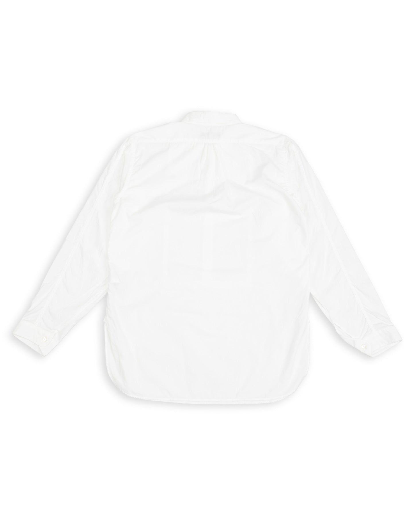 Black Sign Cotton Broad Homestead Shirt - Salt White - Standard & Strange