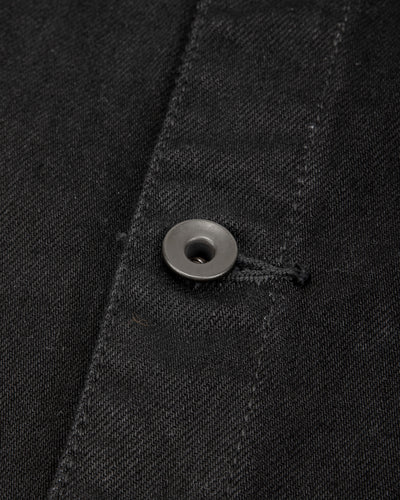 Black Sign Denim Delta Jacket - 15 oz Black Denim - Standard & Strange