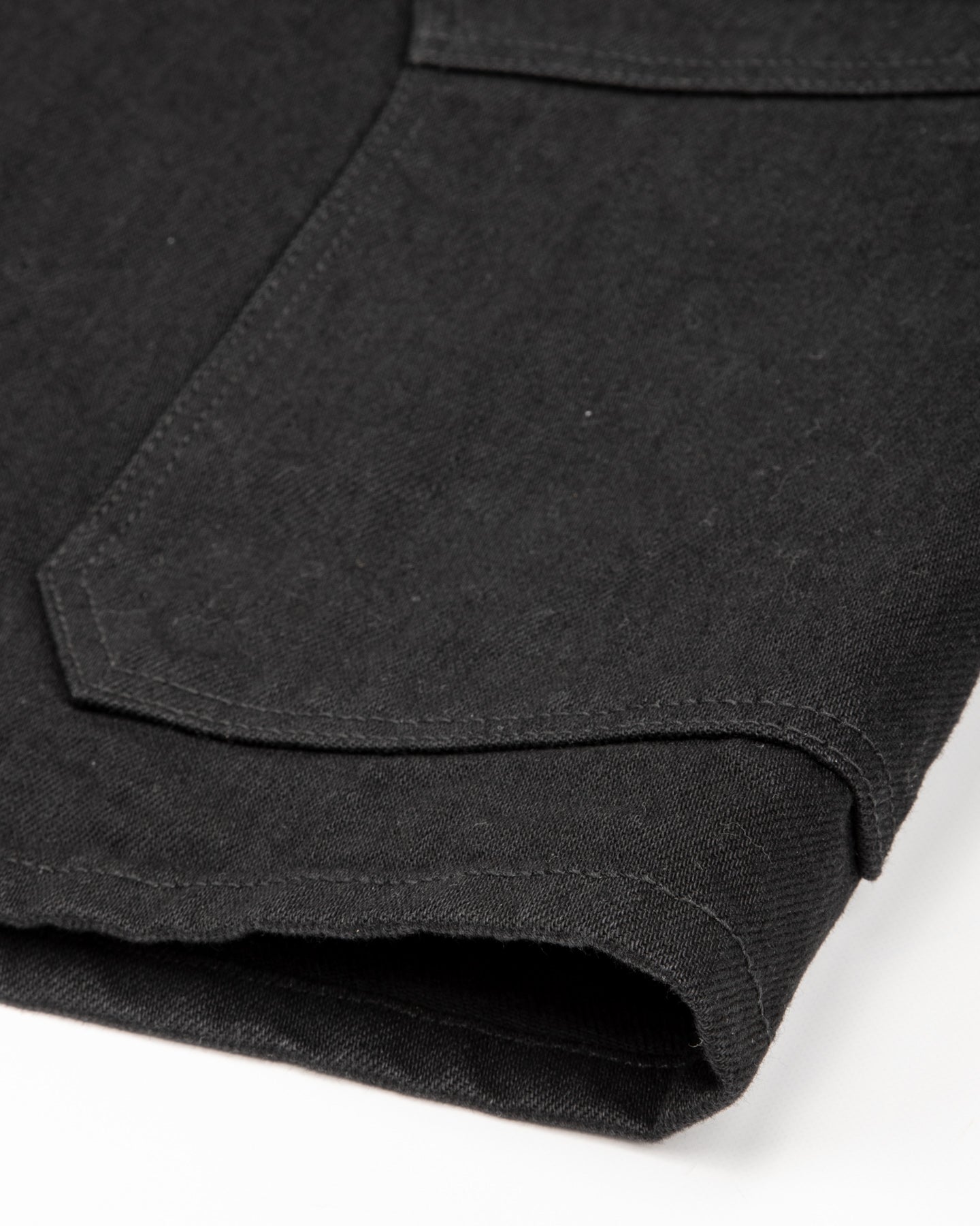 Black Sign Denim Delta Jacket - 15 oz Black Denim - Standard & Strange