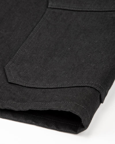 Black Sign Denim Delta Jacket - 15 oz Black Denim - Standard & Strange